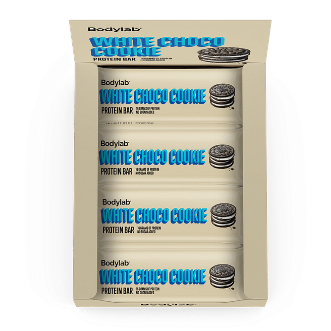 Bodylab Protein Bar  12 X 55 G    White Choco Cookie