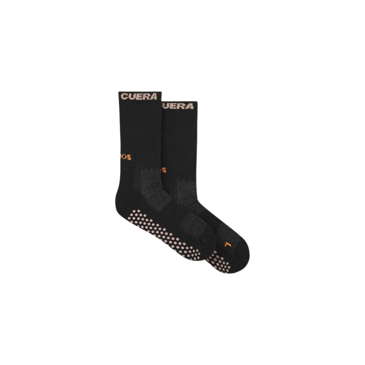 Cuera Oncourt Grip Socks  Black    36 39