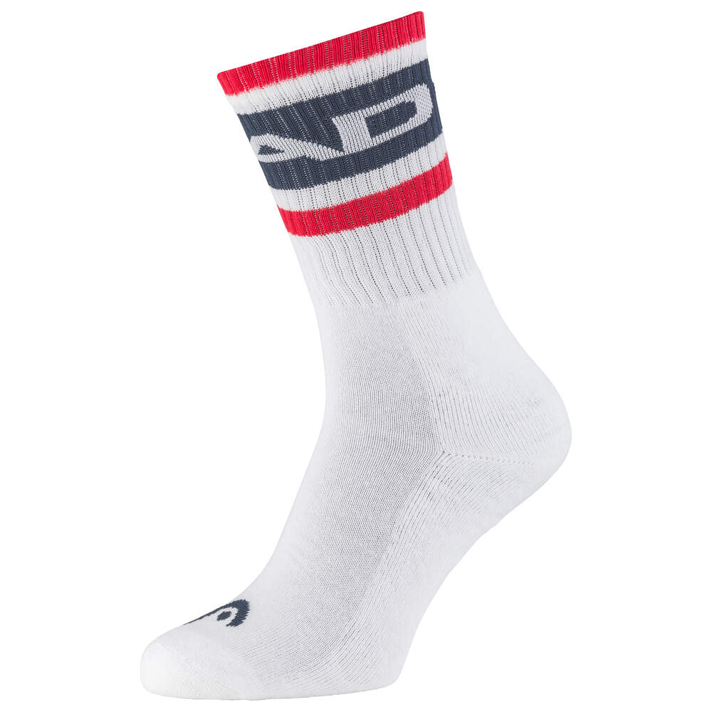 Head Crew Strømper  1 Par  Navy Red    35 38