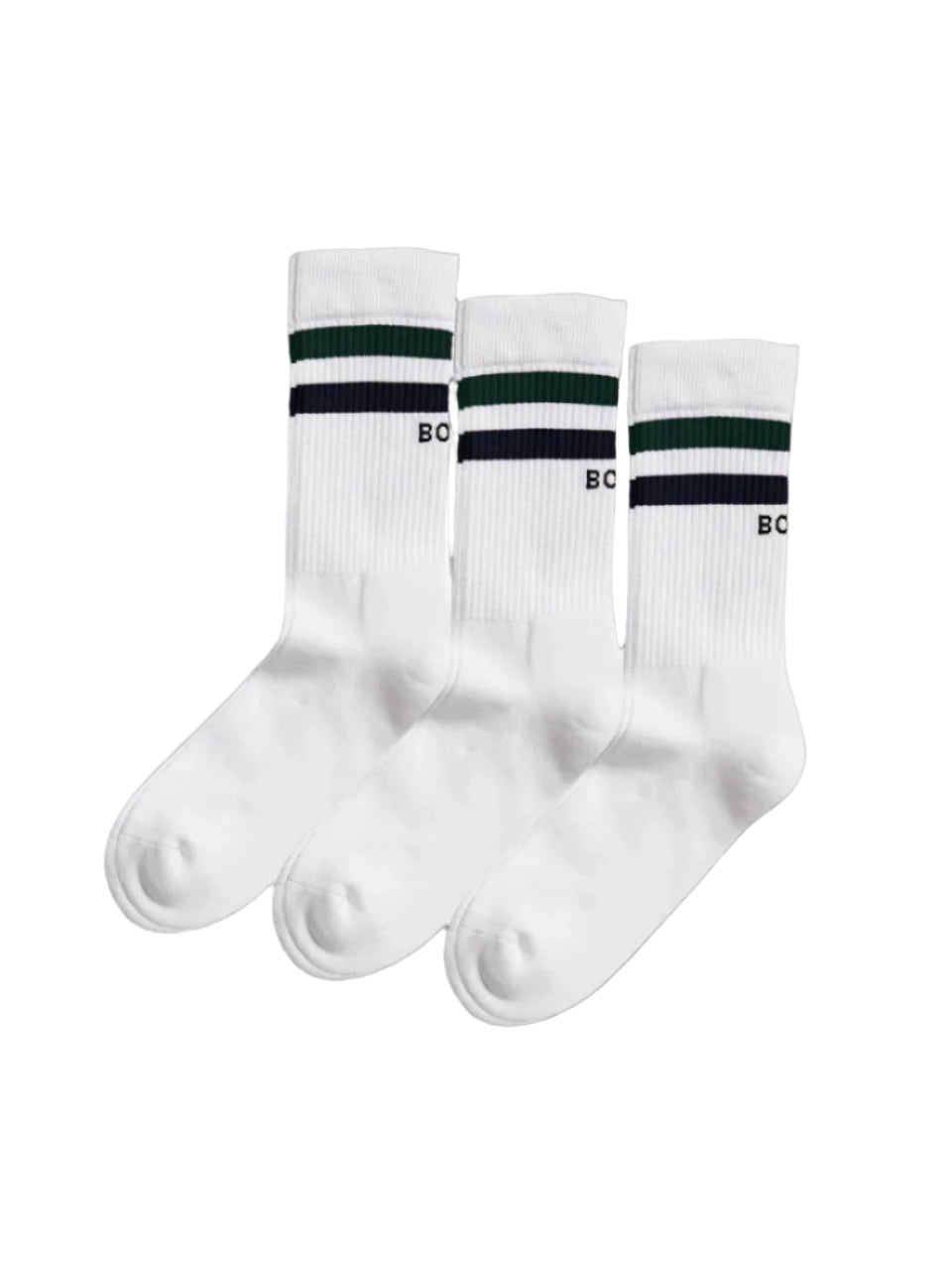 Bj? Rn Borg Core Crew Sock 3 Pak   36 40