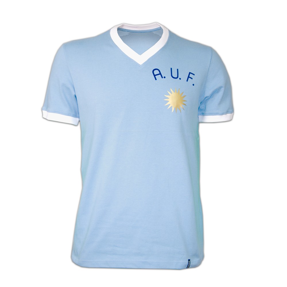 Copa Uruguay 1970 S Short Sleeve Retro Shirt M   50 52